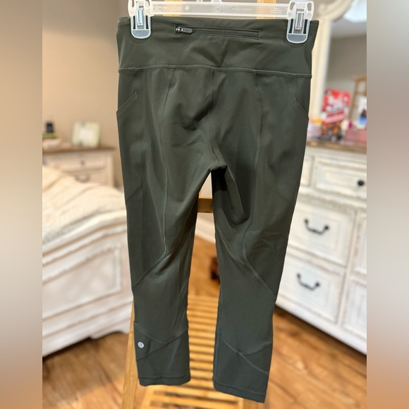Lululemon Pace Rival Green Leggings - Picture 5 of 10